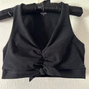 BEYOND YOGA Spacedye Tie Front Bra